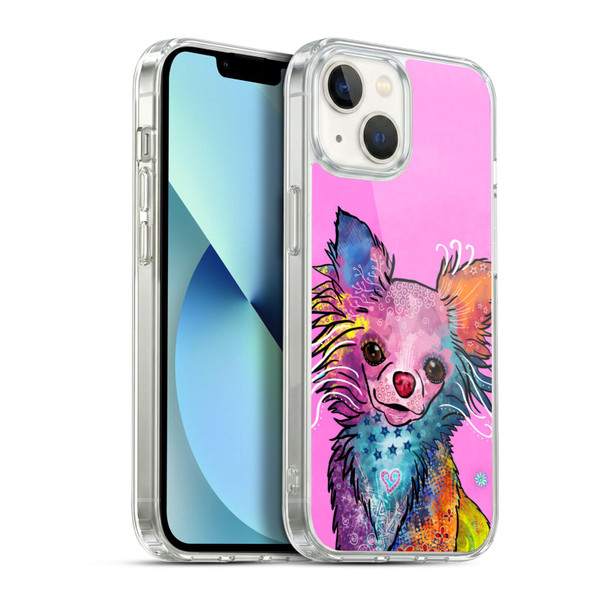Duirwaigh Animals Chihuahua Dog Soft Gel Case for Apple iPhone 13