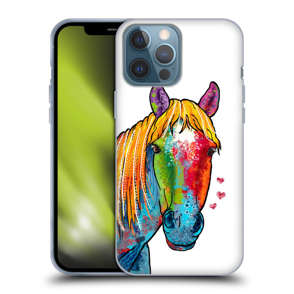 Duirwaigh Animals Horse Soft Gel Case for Apple iPhone 13 Pro Max