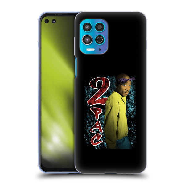 Tupac Shakur Key Art Vintage Soft Gel Case for Motorola Moto G100