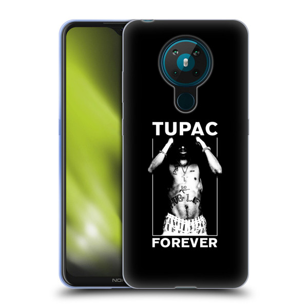 Tupac Shakur Key Art Forever Soft Gel Case for Nokia 5.3