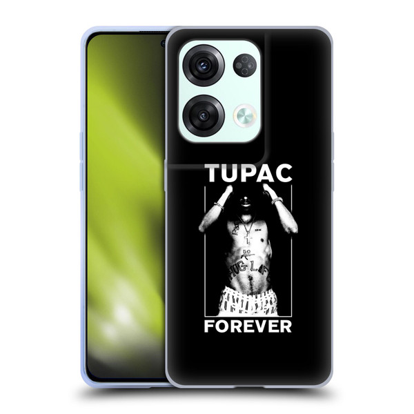 Tupac Shakur Key Art Forever Soft Gel Case for OPPO Reno8 Pro
