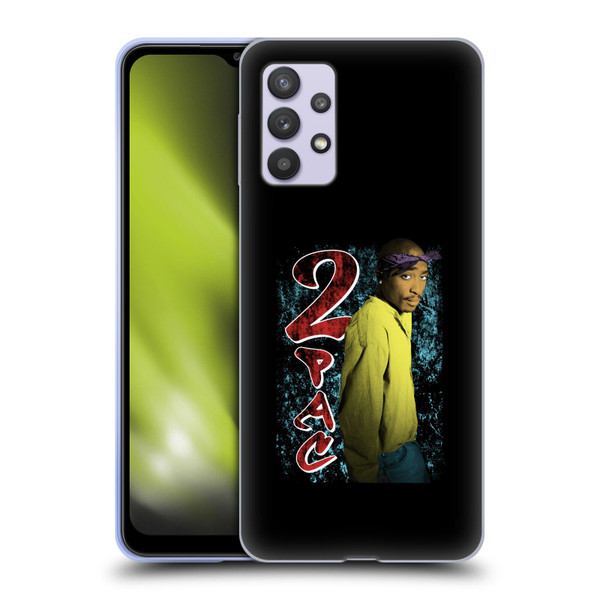 Tupac Shakur Key Art Vintage Soft Gel Case for Samsung Galaxy A32 5G / M32 5G (2021)
