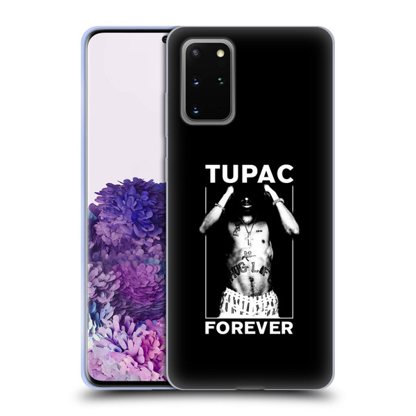 Tupac Shakur Key Art Forever Soft Gel Case for Samsung Galaxy S20+ / S20+ 5G