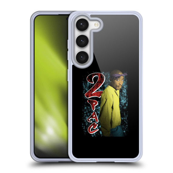 Tupac Shakur Key Art Vintage Soft Gel Case for Samsung Galaxy S23 5G