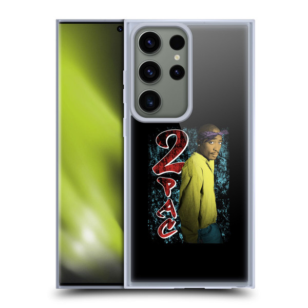 Tupac Shakur Key Art Vintage Soft Gel Case for Samsung Galaxy S23 Ultra 5G