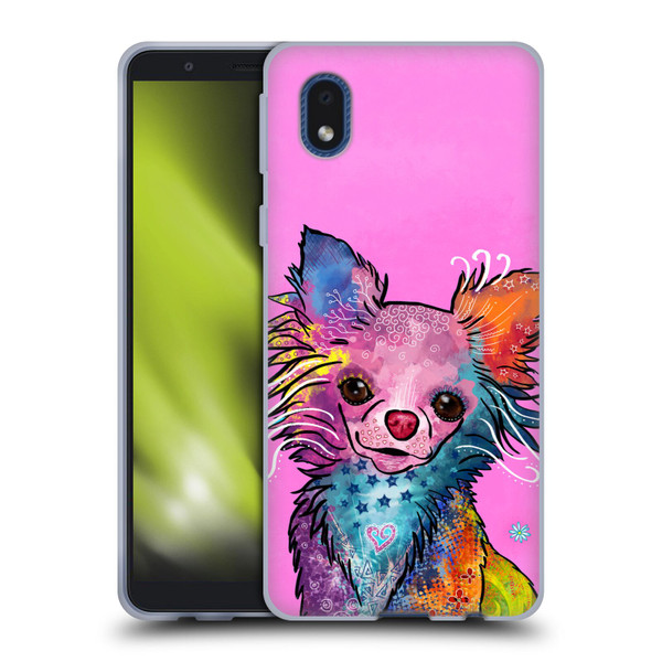 Duirwaigh Animals Chihuahua Dog Soft Gel Case for Samsung Galaxy A01 Core (2020)