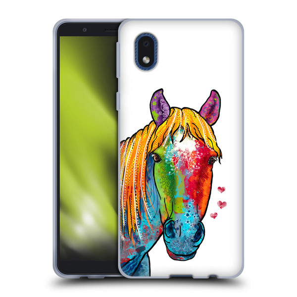 Duirwaigh Animals Horse Soft Gel Case for Samsung Galaxy A01 Core (2020)