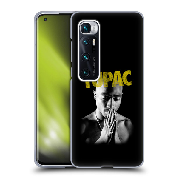 Tupac Shakur Key Art Golden Soft Gel Case for Xiaomi Mi 10 Ultra 5G