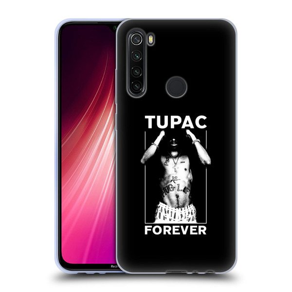 Tupac Shakur Key Art Forever Soft Gel Case for Xiaomi Redmi Note 8T