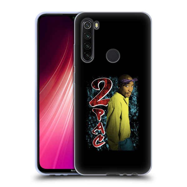 Tupac Shakur Key Art Vintage Soft Gel Case for Xiaomi Redmi Note 8T