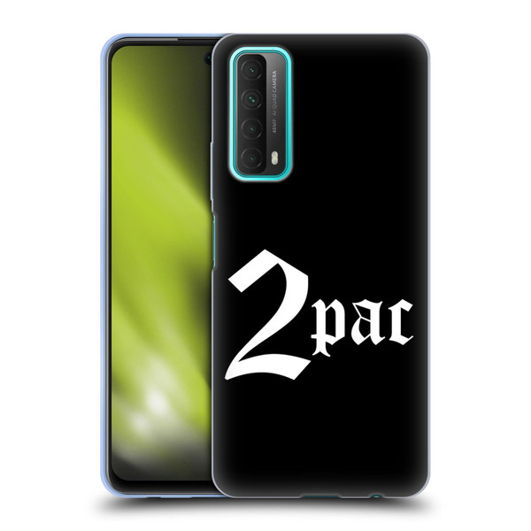 Tupac Shakur Logos Old English Soft Gel Case for Huawei P Smart (2021)