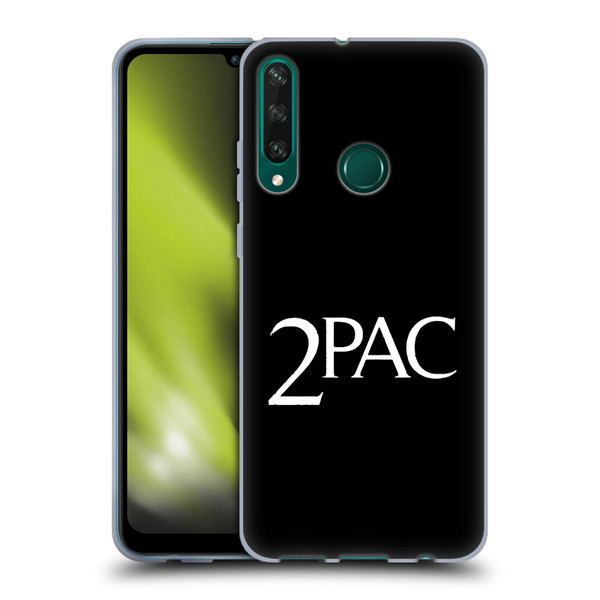 Tupac Shakur Logos Serif Soft Gel Case for Huawei Y6p