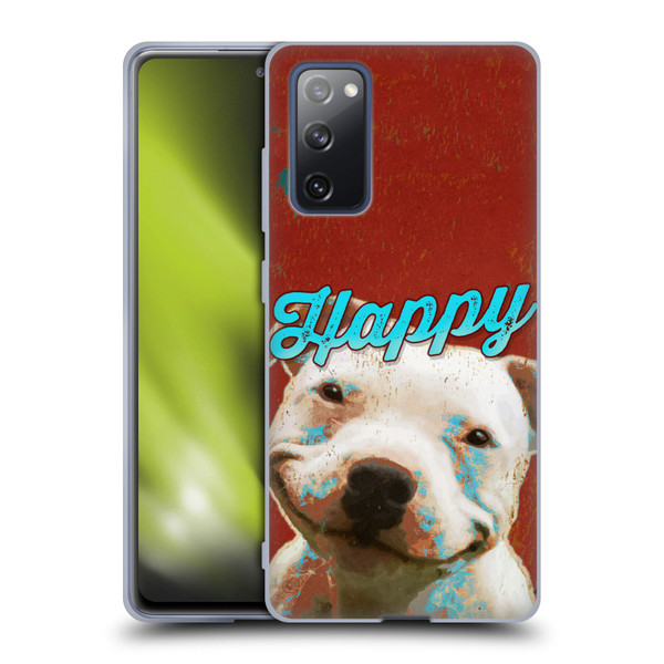 Duirwaigh Animals Pitbull Dog Soft Gel Case for Samsung Galaxy S20 FE / 5G