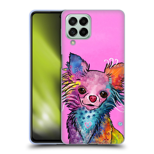 Duirwaigh Animals Chihuahua Dog Soft Gel Case for Samsung Galaxy M53 (2022)