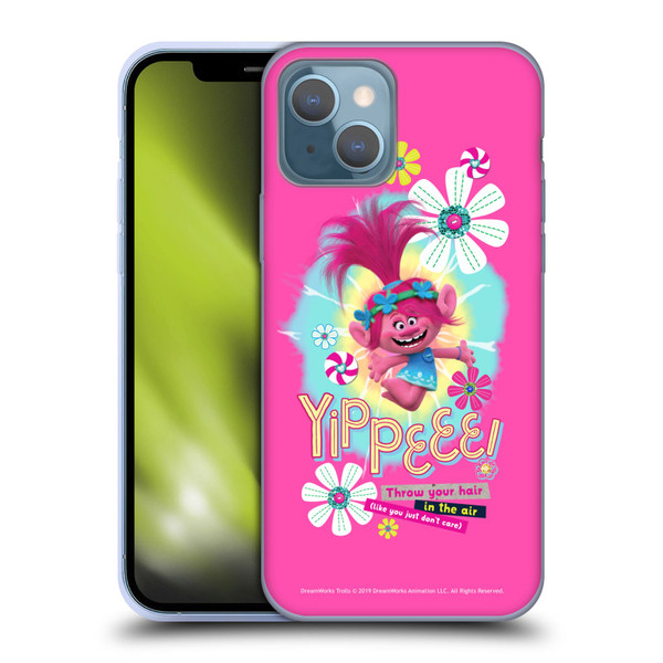 Trolls Graphics Princess Poppy Soft Gel Case for Apple iPhone 13