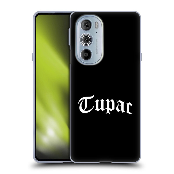 Tupac Shakur Logos Old English 2 Soft Gel Case for Motorola Edge X30
