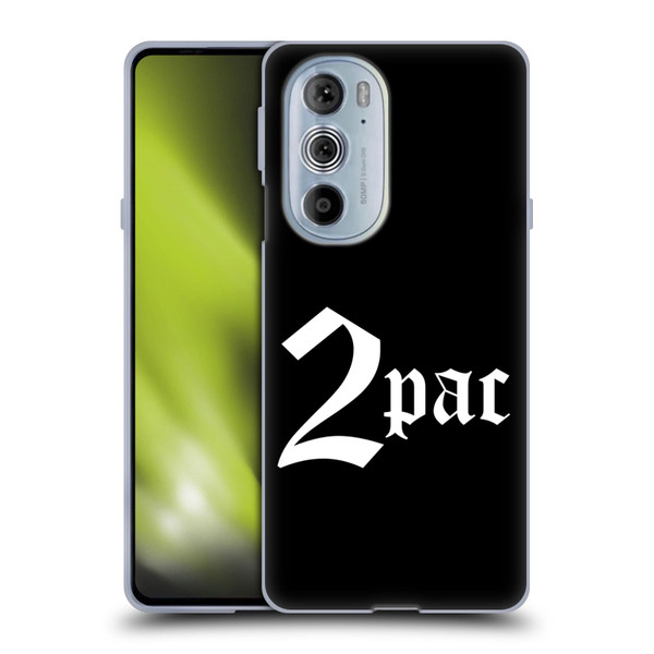 Tupac Shakur Logos Old English Soft Gel Case for Motorola Edge X30