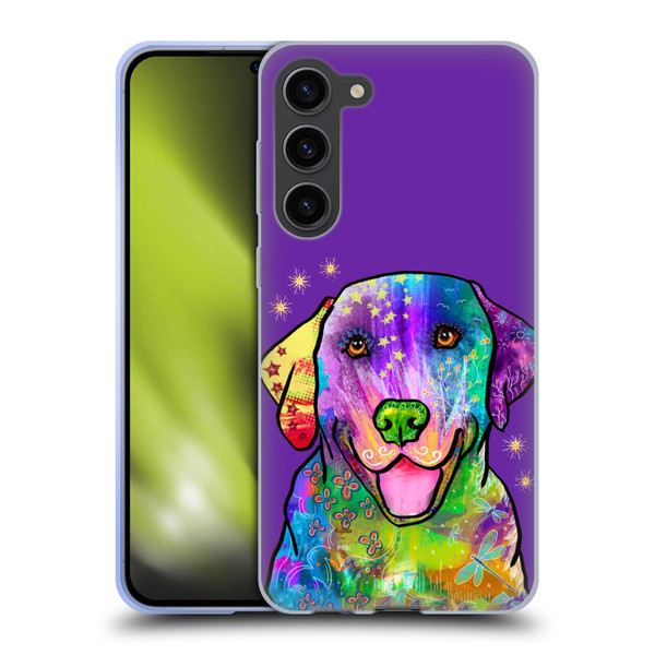 Duirwaigh Animals Golden Retriever Dog Soft Gel Case for Samsung Galaxy S23+ 5G
