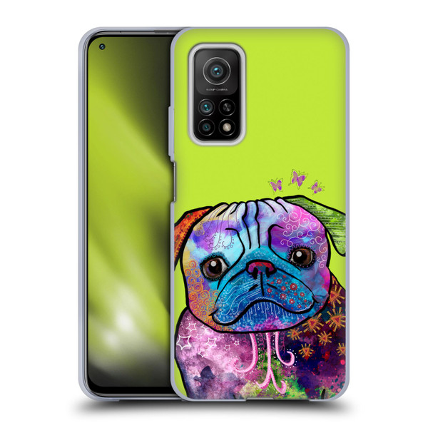 Duirwaigh Animals Pug Dog Soft Gel Case for Xiaomi Mi 10T 5G