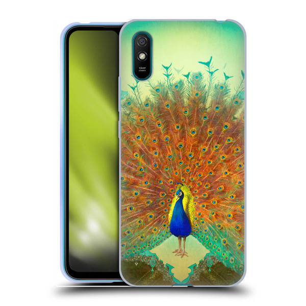 Duirwaigh Animals Peacock Soft Gel Case for Xiaomi Redmi 9A / Redmi 9AT