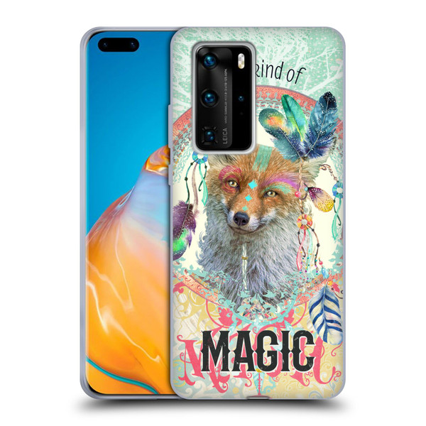 Duirwaigh Boho Animals Fox Soft Gel Case for Huawei P40 Pro / P40 Pro Plus 5G