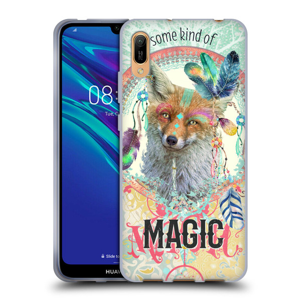 Duirwaigh Boho Animals Fox Soft Gel Case for Huawei Y6 Pro (2019)