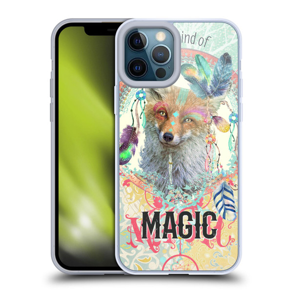 Duirwaigh Boho Animals Fox Soft Gel Case for Apple iPhone 12 Pro Max