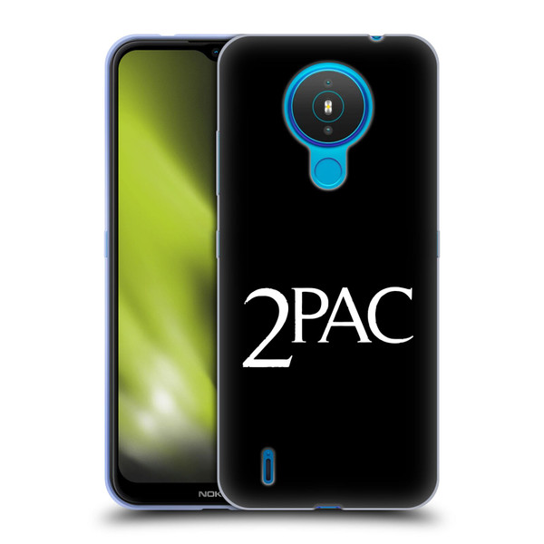 Tupac Shakur Logos Serif Soft Gel Case for Nokia 1.4