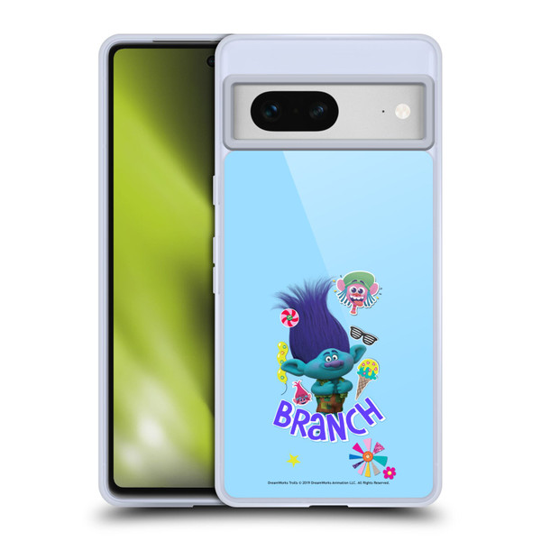 Trolls Graphics Branch Soft Gel Case for Google Pixel 7