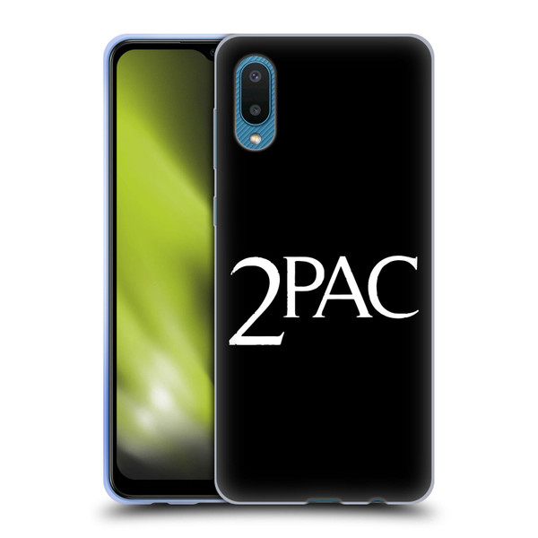 Tupac Shakur Logos Serif Soft Gel Case for Samsung Galaxy A02/M02 (2021)
