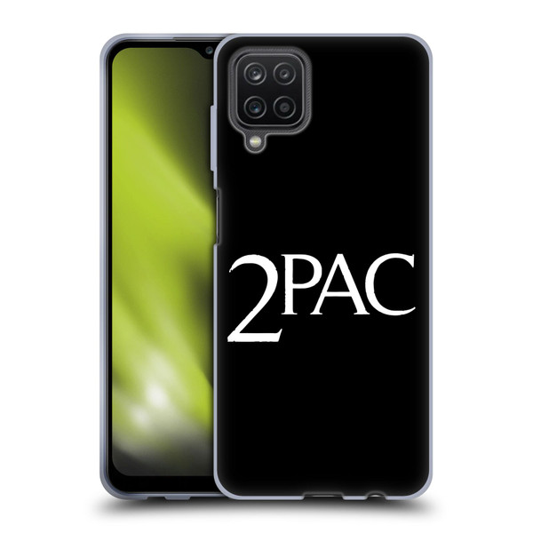 Tupac Shakur Logos Serif Soft Gel Case for Samsung Galaxy A12 (2020)