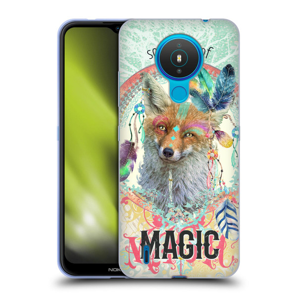 Duirwaigh Boho Animals Fox Soft Gel Case for Nokia 1.4