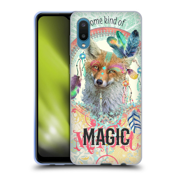 Duirwaigh Boho Animals Fox Soft Gel Case for Samsung Galaxy A02/M02 (2021)