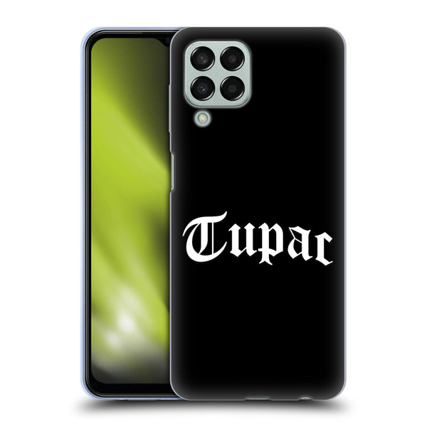 Tupac Shakur Logos Old English 2 Soft Gel Case for Samsung Galaxy M33 (2022)