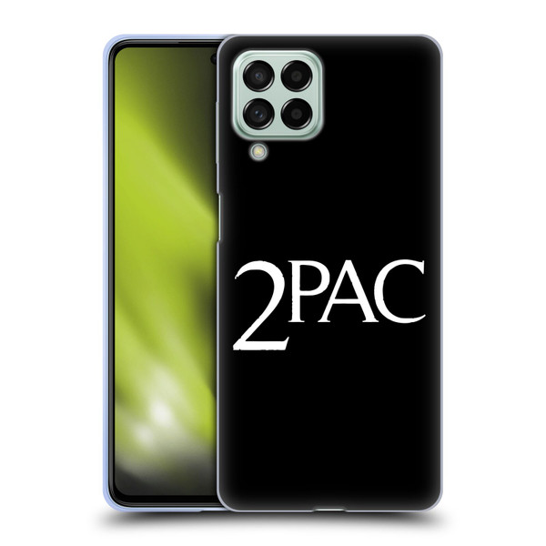 Tupac Shakur Logos Serif Soft Gel Case for Samsung Galaxy M53 (2022)