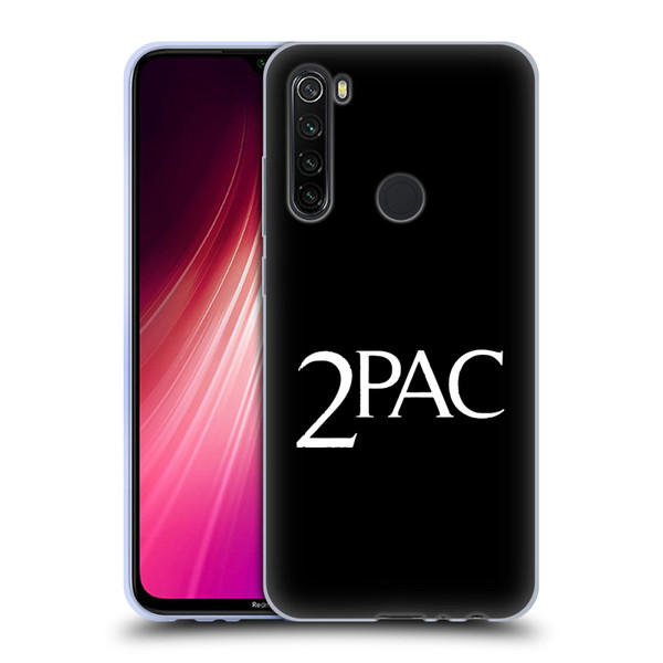 Tupac Shakur Logos Serif Soft Gel Case for Xiaomi Redmi Note 8T