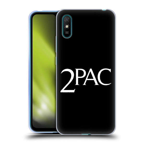 Tupac Shakur Logos Serif Soft Gel Case for Xiaomi Redmi 9A / Redmi 9AT