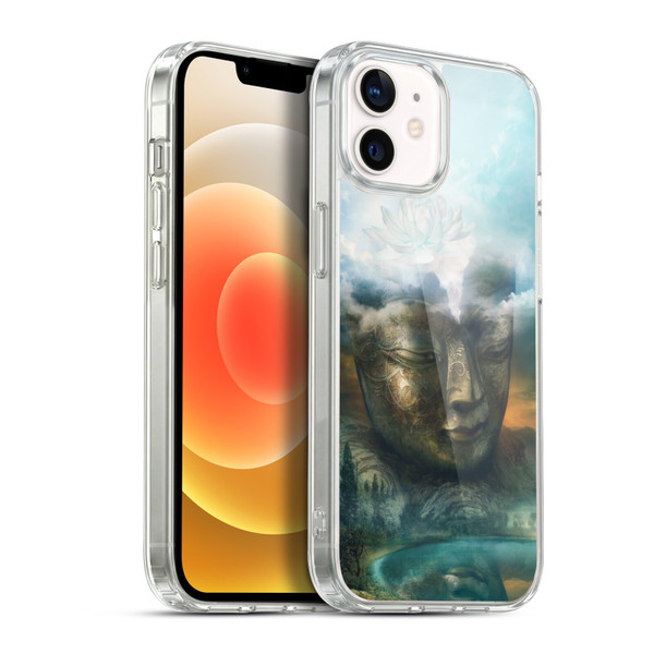 Duirwaigh God Buddha Soft Gel Case for Apple iPhone 12 / iPhone 12 Pro & MagSafe