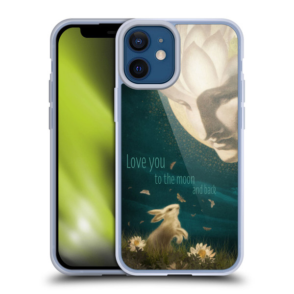 Duirwaigh God Moon Soft Gel Case for Apple iPhone 12 Mini