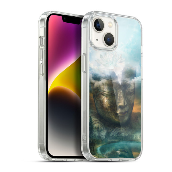 Duirwaigh God Buddha Soft Gel Case for Apple iPhone 14