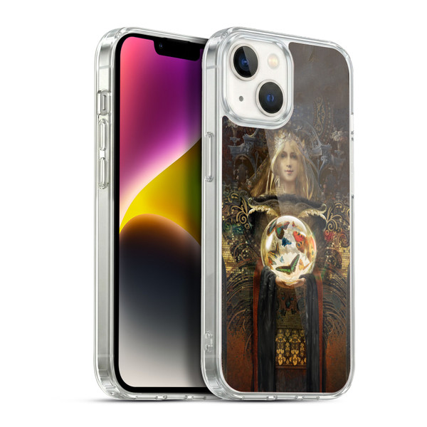 Duirwaigh God Butterfly Soft Gel Case for Apple iPhone 14