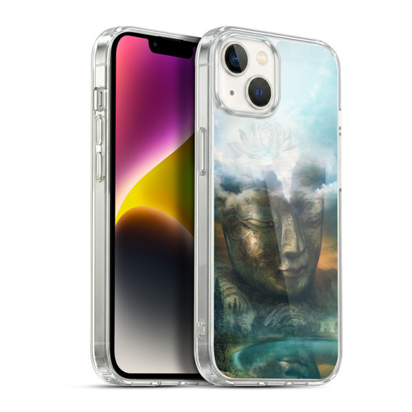 Duirwaigh God Buddha Soft Gel Case for Apple iPhone 14 Plus & MagSafe