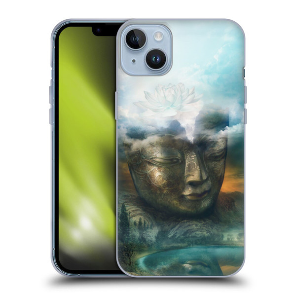 Duirwaigh God Buddha Soft Gel Case for Apple iPhone 14 Plus