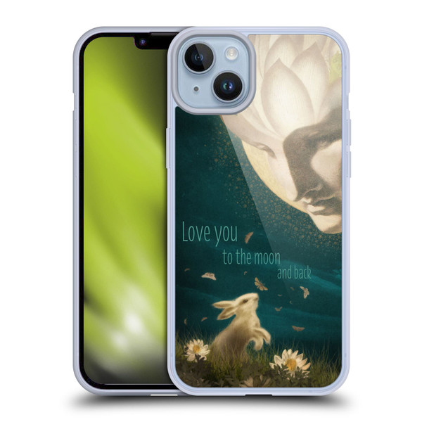 Duirwaigh God Moon Soft Gel Case for Apple iPhone 14 Plus