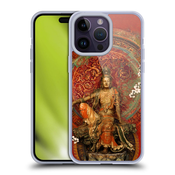 Duirwaigh God Quan Yin Soft Gel Case for Apple iPhone 14 Pro Max
