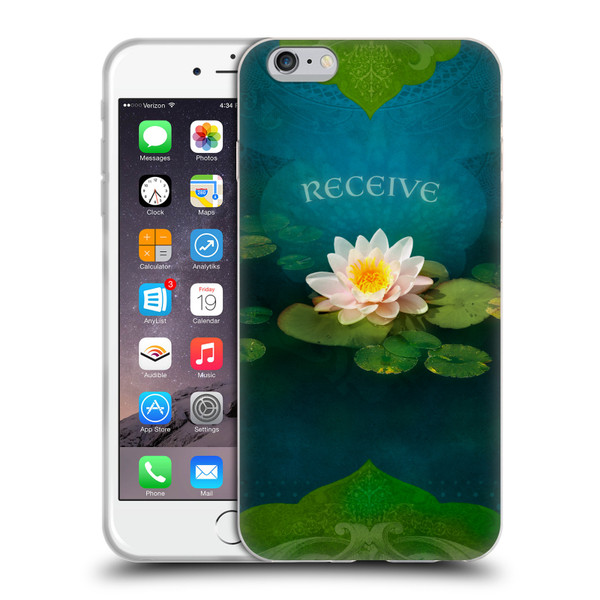 Duirwaigh God Receive Lotus Soft Gel Case for Apple iPhone 6 Plus / iPhone 6s Plus