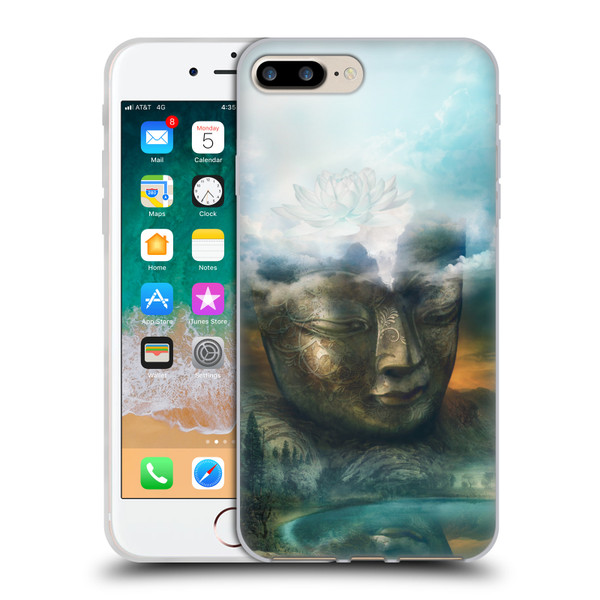 Duirwaigh God Buddha Soft Gel Case for Apple iPhone 7 Plus / iPhone 8 Plus