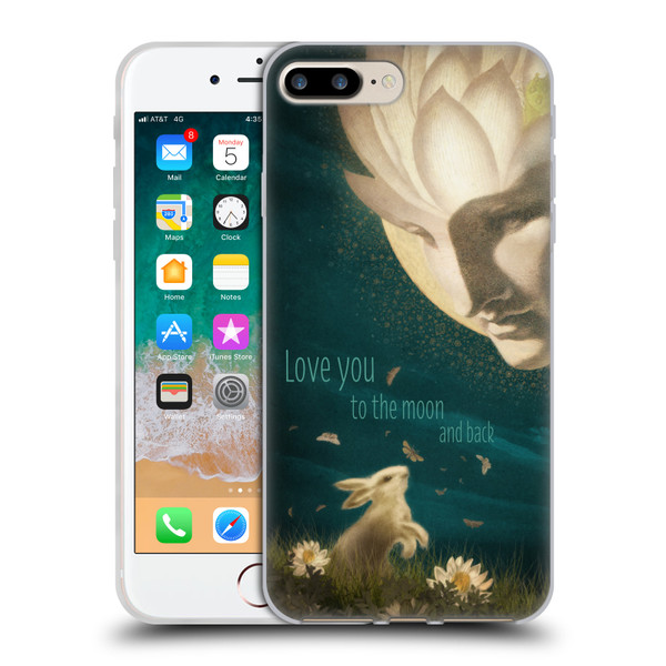 Duirwaigh God Moon Soft Gel Case for Apple iPhone 7 Plus / iPhone 8 Plus