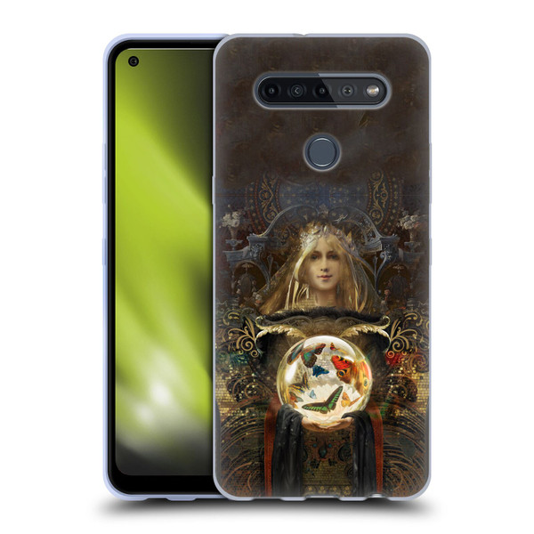 Duirwaigh God Butterfly Soft Gel Case for LG K51S