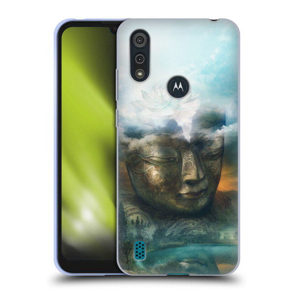 Duirwaigh God Buddha Soft Gel Case for Motorola Moto E6s (2020)